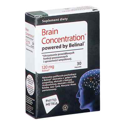 Brain Concentration powered by Belinal kapsułki 30  od  PZN 08304200