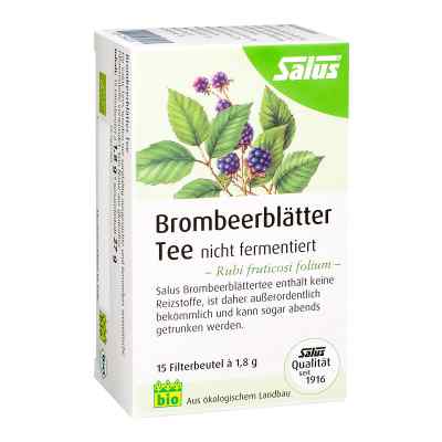 Brombeerblaettertee Kraeutertee bio Salus Filterb. 15 szt. od SALUS Pharma GmbH PZN 06943091