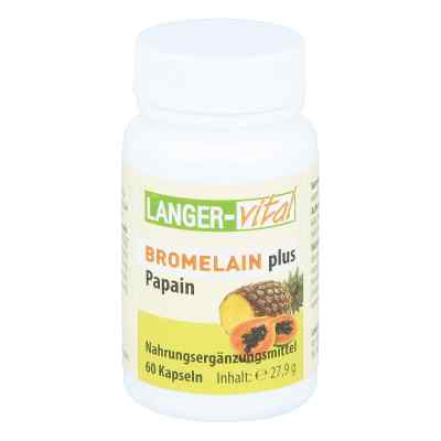 Bromelain 160 mg + Papain 160 mg Tg. kapsułki 60 szt. od Langer vital GmbH PZN 10135698