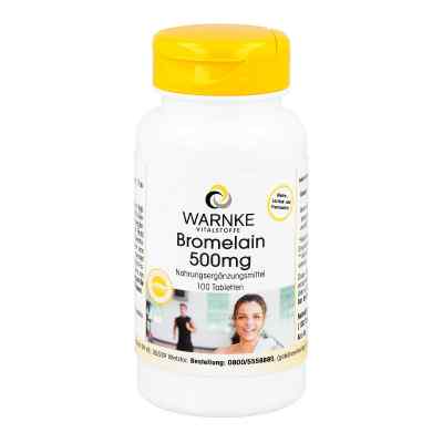 Bromelain 500 mg tabletki 100 szt. od Warnke Vitalstoffe GmbH PZN 07394864