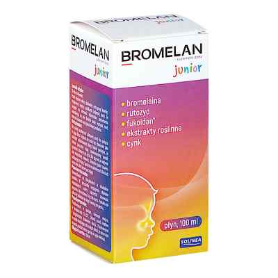 Bromelan Junior syrop 100 ml od SOLINEA SP. Z O.O. SP.K. PZN 08303623