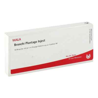 Bronchi Plantago ampułki do iniekcji  10X1 ml od WALA Heilmittel GmbH PZN 00085060