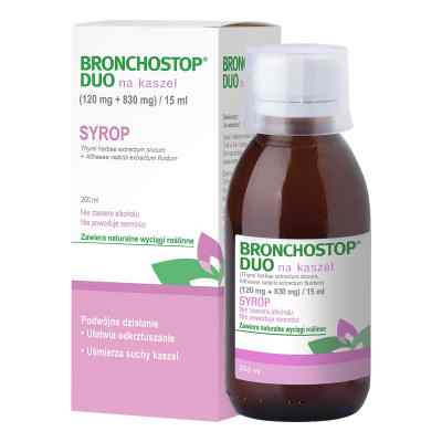 Bronchostop Duo syrop na kaszel 120 ml od KWIZDA PHARMA GMBH PZN 08303460