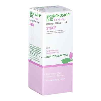 Bronchostop Duo syrop na kaszel 200 ml od KWIZDA PHARMA GMBH PZN 08303457