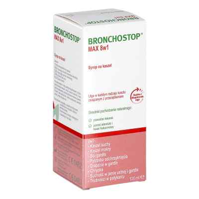 Bronchostop Max 8w1 syrop