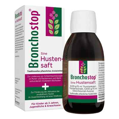 Bronchostop Sine Hustensaft 200 ml od MCM KLOSTERFRAU Vertr. GmbH PZN 16620236