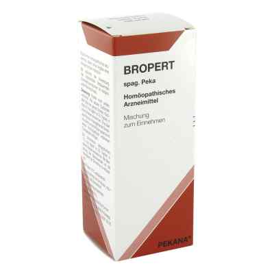 Bropert spag. Peka Saft 125 ml od PEKANA Naturheilmittel GmbH PZN 03796270