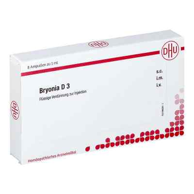 Bryonia D3  Ampullen 8X1 ml od DHU-Arzneimittel GmbH & Co. KG PZN 11704566