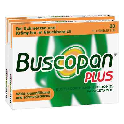 Buscopan PLUS Filmtabletten bei Bauchschmerzen  Regelschmerzen D