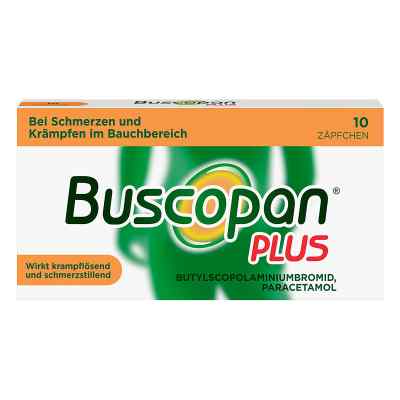 Buscopan plus Suppos. 10 szt. od A. Nattermann & Cie GmbH PZN 02483669