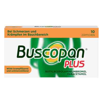 Buscopan plus Suppos. 10 szt. od A. Nattermann & Cie GmbH PZN 02483669