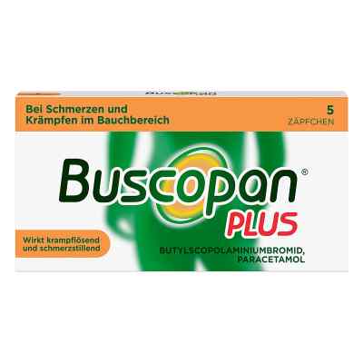 Buscopan plus Suppos. 5 szt. od A. Nattermann & Cie GmbH PZN 02483652
