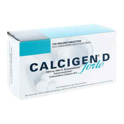 Calcigen D forte 1000 mg/880 I.e. Brausetabl. 100 szt. od Viatris Healthcare GmbH PZN 01697339