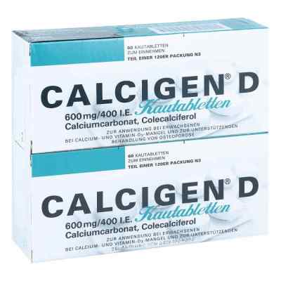 Calcigen D Kautabl. 120 szt. od  PZN 04054599
