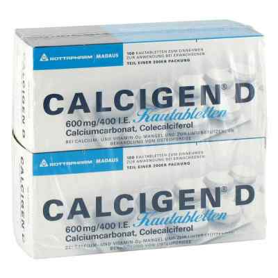 Calcigen D tabletki do żucia 200 szt. od MEDA Pharma GmbH & Co.KG PZN 02470170