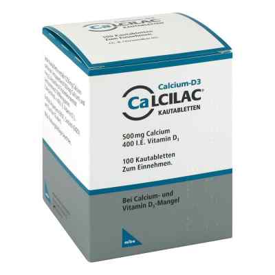 Calcilac Kautabletten 100 szt. od MIBE GmbH Arzneimittel PZN 09526637