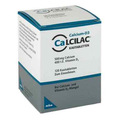 Calcilac Kautabletten 120 szt. od MIBE GmbH Arzneimittel PZN 09083097