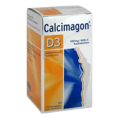 Calcimagon D3 Kautabl. 112 szt. od CHEPLAPHARM Arzneimittel GmbH PZN 01164726