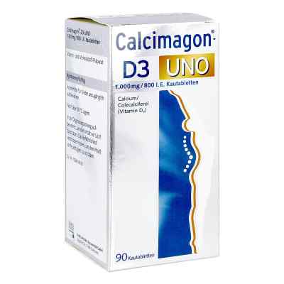 Calcimagon-D3 UNO tabletki do żucia 1000mg/800 I.E.