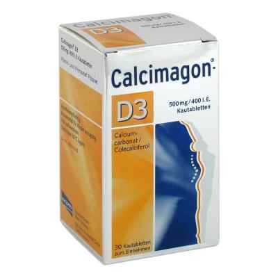 Calcimagon D3 wapń + witamina D3 tabletki do żucia 30 szt. od CHEPLAPHARM Arzneimittel GmbH PZN 08806688