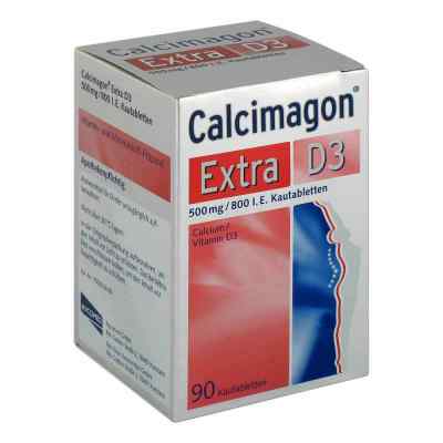 Calcimagon Extra D3 tabletki do żucia 90 szt. od CHEPLAPHARM Arzneimittel GmbH PZN 08755152