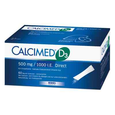 Calcimed D3 500 mg/1000 I.e. Direct Granulat 60 szt. od HERMES Arzneimittel GmbH PZN 12414066