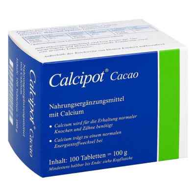 Calcipot Cacao tabletki do żucia 100 szt. od Viatris Healthcare GmbH PZN 09200077