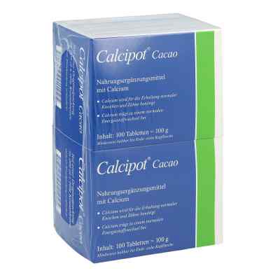 Calcipot Cacao tabletki do żucia 200 szt. od Viatris Healthcare GmbH PZN 09200083