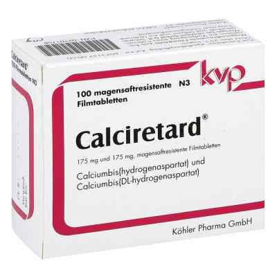 Calciretard Drag.magensaftres. 100 szt. od Köhler Pharma GmbH PZN 02701758