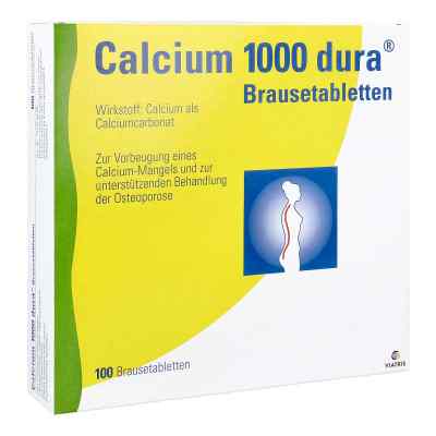 Calcium 1000 dura tabletki musujące 100 szt. od Viatris Healthcare GmbH PZN 07730316