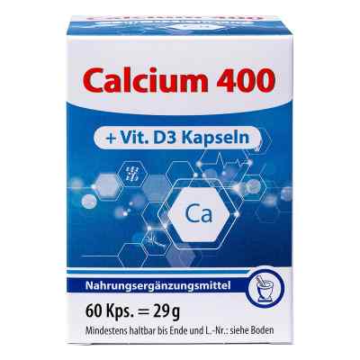 Calcium 400 kapsułki 60 szt. od Pharma Peter GmbH PZN 07261502