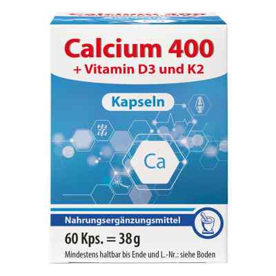 Calcium 400 kapsułki 60 szt. od Pharma Peter GmbH PZN 07261502