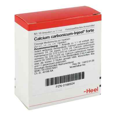Calcium Carbonicum Injeele forte 1,1 ml ampułki