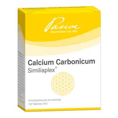 Calcium Carbonicum Similiaplex Tabl. 100 szt. od Pascoe pharmazeutische Präparate PZN 00278698