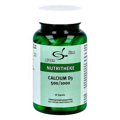 Calcium D3 500/1000 Kapseln 60 szt. od 11 A Nutritheke GmbH PZN 10400338