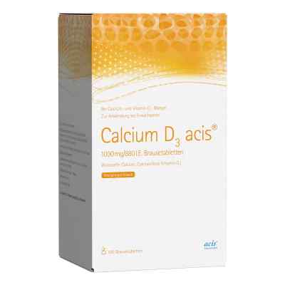 Calcium D3 acis 1000 mg/880 I.e. Brausetabl. 100 szt. od MIBE GmbH Arzneimittel PZN 02842720