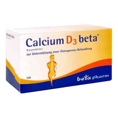 Calcium D3 beta Brausetabl. 100 szt. od betapharm Arzneimittel GmbH PZN 01842008