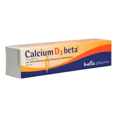 Calcium D3 beta tabletki musujące 20 szt. od betapharm Arzneimittel GmbH PZN 01841960
