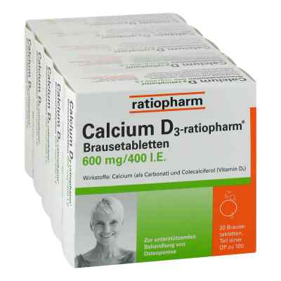 Calcium D3 ratiopharm Brausetabl. 100 szt. od ratiopharm GmbH PZN 03659751