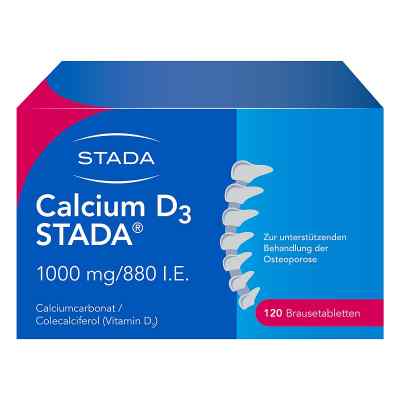 Calcium D3 STADA 1000 mg/880 jednostek międzynarodowych 120 szt. od STADA Consumer Health Deutschland GmbH PZN 09640416