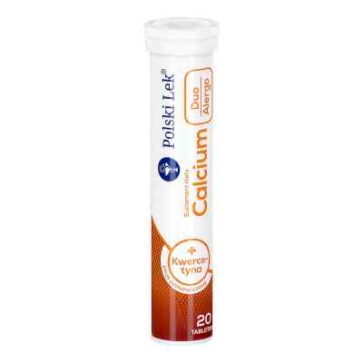 Calcium Duo Alergo + Kwercetyna pomarańcza 20 tabletki musujące 20  od POLSKI LEK  PZN 08304018