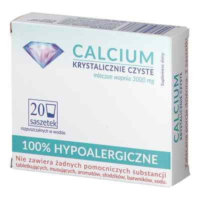 Calcium krystalicznie czyste saszetki