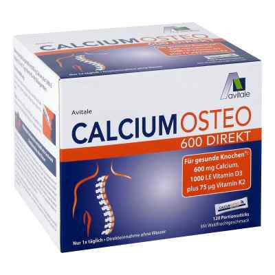 Calcium Osteo 600 Direkt proszek 120 szt. od Avitale GmbH PZN 16605722