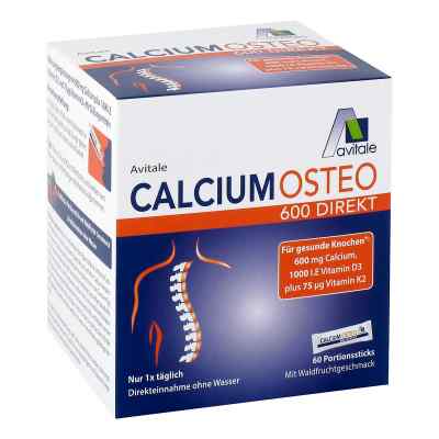 Calcium Osteo 600 Direkt Pulver 60 szt. od Avitale GmbH PZN 16508597
