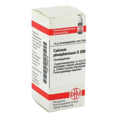Calcium Phosphoricum D 200 Globuli 10 g od DHU-Arzneimittel GmbH & Co. KG PZN 02895248