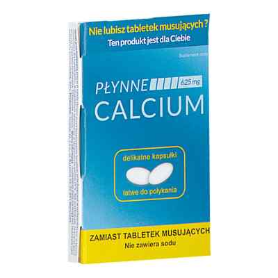 Calcium Płynne kapsułki do połykania