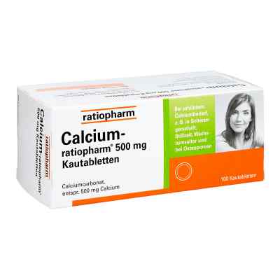 Calcium Ratiopharm 500 mg tabletki do żucia 100 szt. od ratiopharm GmbH PZN 11657619