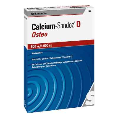 Calcium Sandoz D Osteo 500 mg/1.000 I.e. tabletki do żucia 