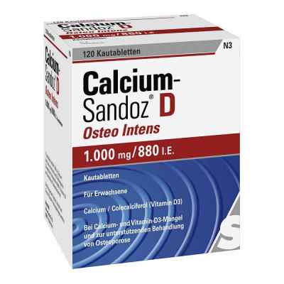 Calcium Sandoz D Osteo intens tabletki do żucia 120 szt. od Hexal AG PZN 09686275