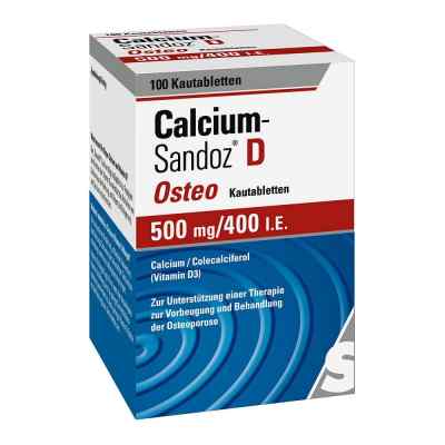 Calcium Sandoz D Osteo tabletki do żucia 100 szt. od Hexal AG PZN 02227825